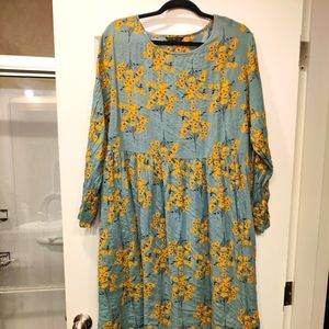 Blue-green SheIn Dress plus size 18
